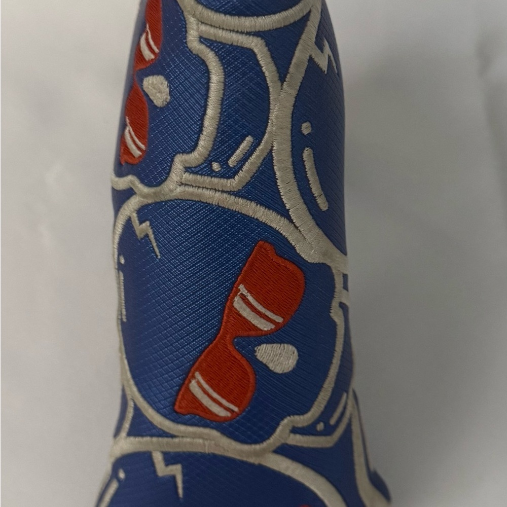 Swag Patriotic Concentric Skulls blade putter cover